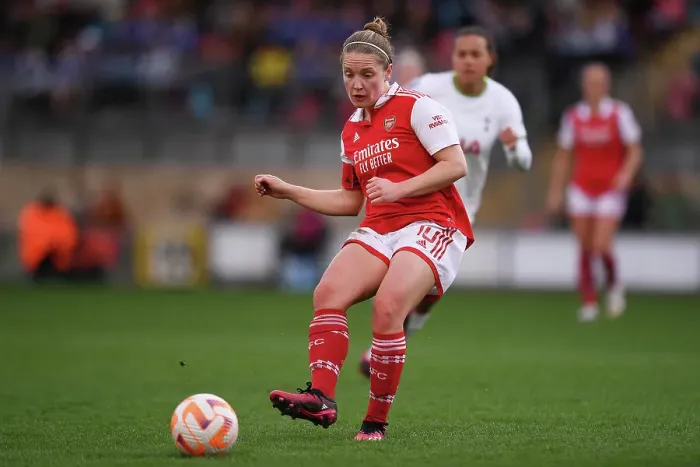 Framed Print : Arsenal's Kim Little Faces Off Against Tottenham Hotspur in FA Women's Super League Clash Framed Print : Arsenal's Kim Little Faces Off Against Tottenham Hotspur in FA Women's Super League Clash