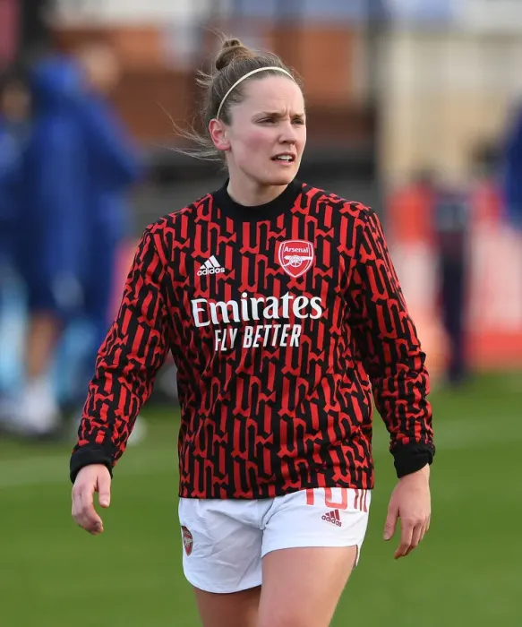 Framed Print : Arsenal's Kim Little Gears Up for FA WSL Clash Against Chelsea Women