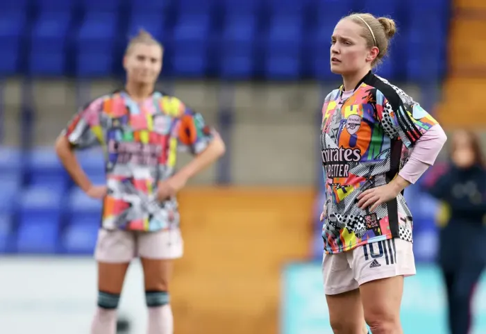 Framed Print : Arsenal's Kim Little Prepares for Liverpool WSL Showdown