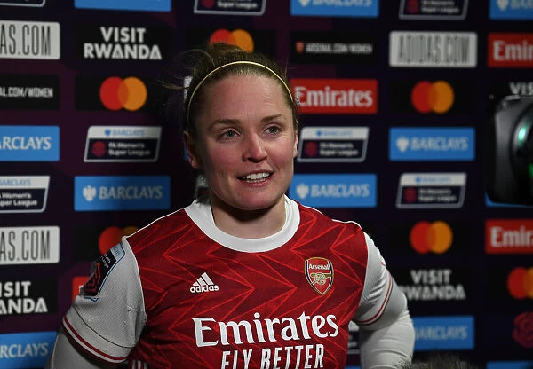 Arsenal's Kim Little Reflects on Manchester United Match in Empty FA WSL Stadium (2021)