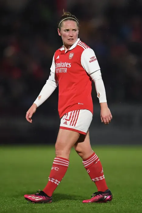 Framed Print : Arsenal's Kim Little Shines in Action: Arsenal Women vs Reading (FA WSL 2022-23)