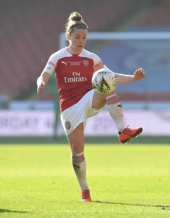 Framed Print : Arsenal's Kim Little Shines in FA WSL Continental Cup Final Against Manchester City