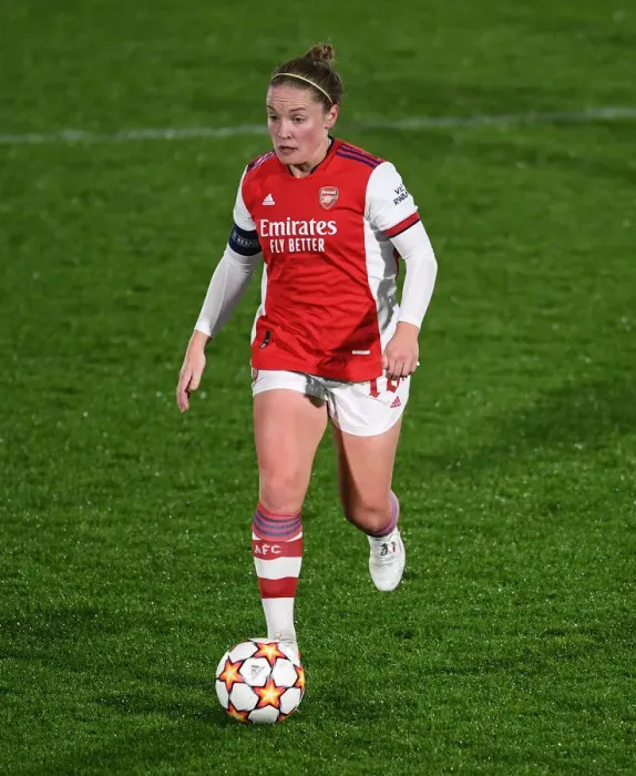 Framed Print : Arsenal's Kim Little Stars in UEFA Women's Champions League: Arsenal Women vs. HB Koge Framed Print : Arsenal's Kim Little Stars in UEFA Women's Champions League: Arsenal Women vs. HB Koge