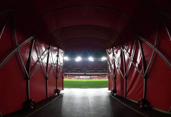 Framed Print : Arsenal's Kim Little: Unwavering Focus Before Champions League Showdown with Olympique Lyonnais (2022-23)