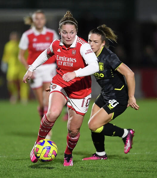 Arsenal's Kim Little vs. Aston Villa's Kirsty Hanson: A FA Women's League Cup Battle