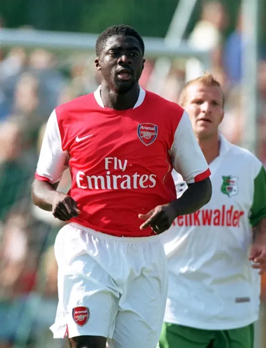 Framed Print : Arsenal's Kolo Toure in Pre-Season Action: Arsenal 1:8 Schwadorf, Austria, 2006 Framed Print : Arsenal's Kolo Toure in Pre-Season Action: Arsenal 1:8 Schwadorf, Austria, 2006