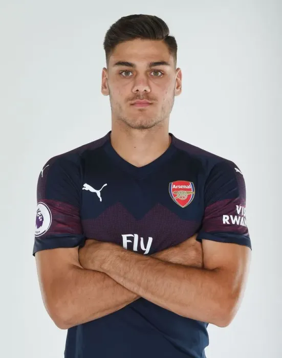 Framed Print : Arsenal's Konstantinos Mavropanos at 2018 / 19 First Team Photo Call Framed Print : Arsenal's Konstantinos Mavropanos at 2018 / 19 First Team Photo Call