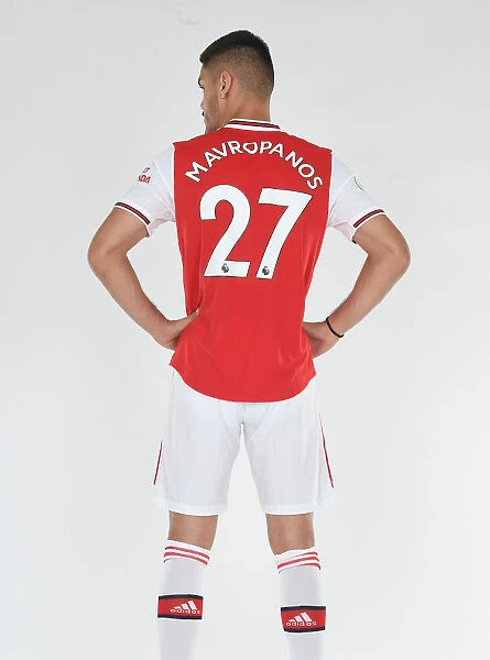 Arsenal's Konstantinos Mavropanos at 2019-20 Pre-Season Training