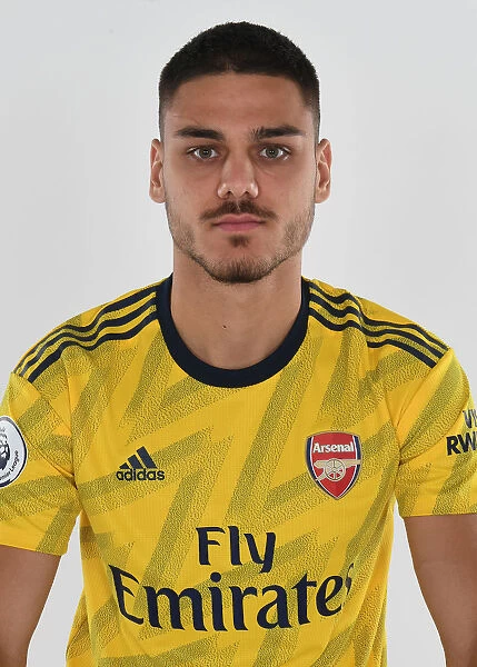 Arsenal's Konstantinos Mavropanos at 2019-2020 Pre-Season Training