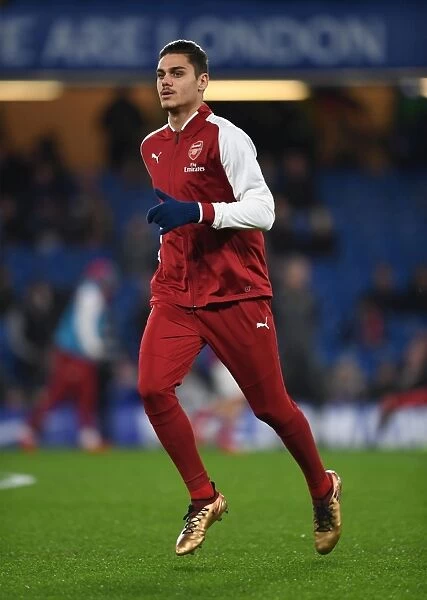 Arsenal's Konstantinos Mavropanos Gears Up for Carabao Cup Semi-Final Clash Against Chelsea