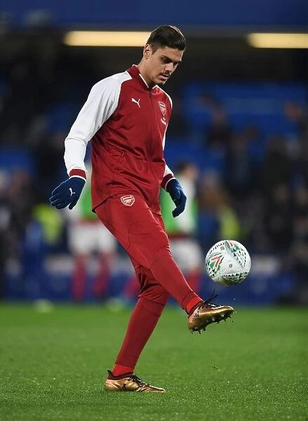 Arsenal's Konstantinos Mavropanos Gears Up for Chelsea Showdown in Carabao Cup Semi-Final