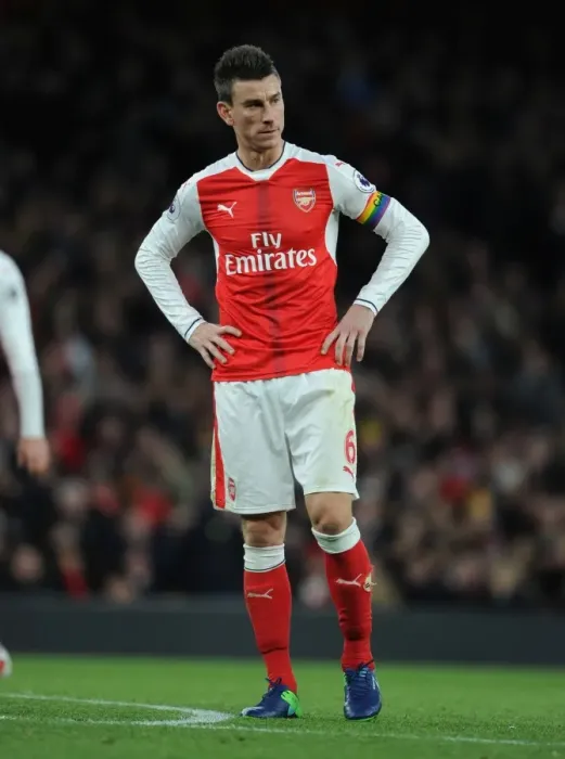 Framed Print : Arsenal's Koscielny in Action: Premier League 2016 / 17 - Arsenal vs AFC Bournemouth