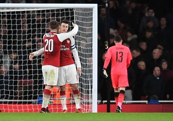Arsenal's Koscielny and Mustafi: A Moment of Reflection after the Carabao Cup Semi-Final against Chelsea