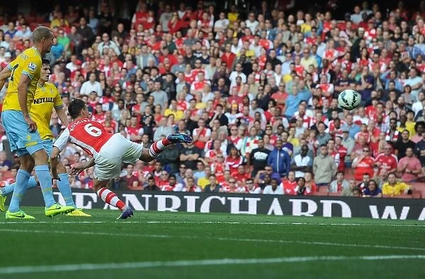 Arsenal's Koscielny Scores First Goal: Arsenal vs. Crystal Palace, Premier League 2014 / 15