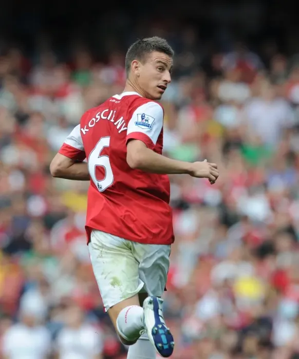 Framed Print : Arsenal's Koscielny Shines in 4-1 Victory over Blackburn Rovers, Emirates Stadium, 2010
