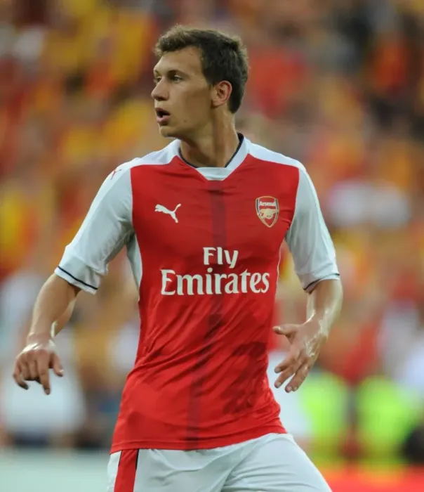 Framed Print : Arsenal's Krystian Bielik in Action during Lens Pre-Season Friendly, 2016 Framed Print : Arsenal's Krystian Bielik in Action during Lens Pre-Season Friendly, 2016