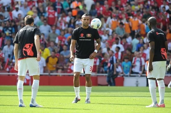 Arsenal's Kyle Bartley at Emirates Cup 2011: Arsenal vs New York Red Bulls