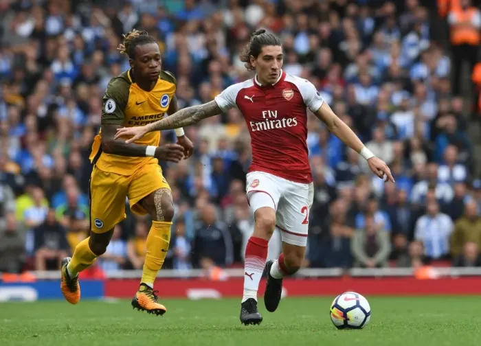 Framed Print : Arsenal's Lacazette Clashes with Bong in Premier League Showdown Framed Print : Arsenal's Lacazette Clashes with Bong in Premier League Showdown