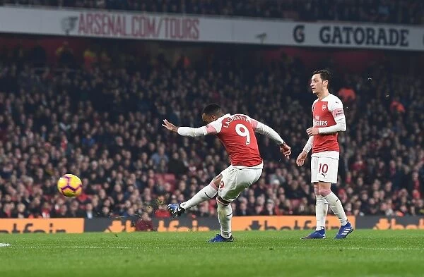 Arsenal's Lacazette Nets Fifth Goal in Emirates Victory over Bournemouth (2018-19)