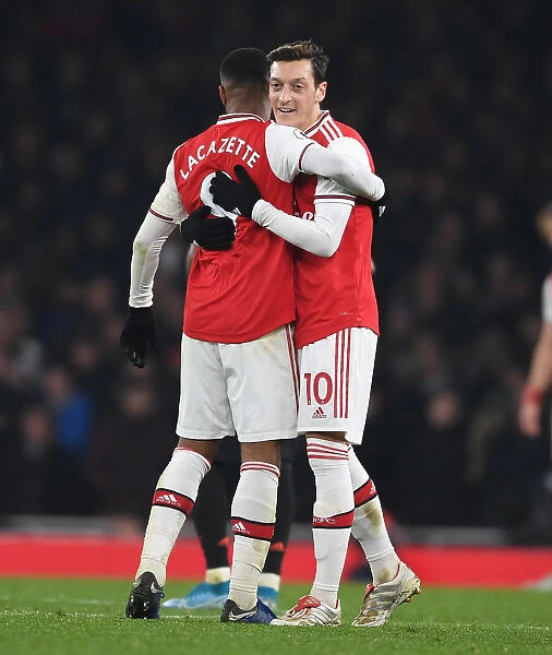 Arsenal's Lacazette and Ozil Clash With Manchester United in Premier League Showdown (2019-20)