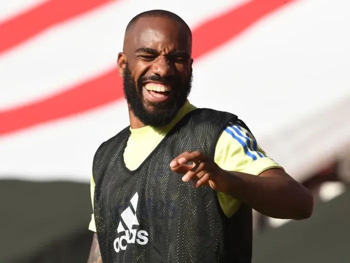 Framed Print : Arsenal's Lacazette Ready to Sub in Southampton Showdown (2019-2020)