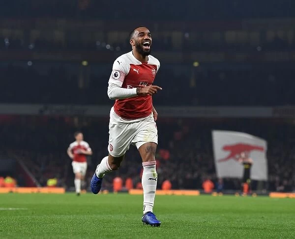 Arsenal's Lacazette Scores Fifth Goal in Emirates Thriller: Arsenal FC vs AFC Bournemouth, Premier League 2018-19