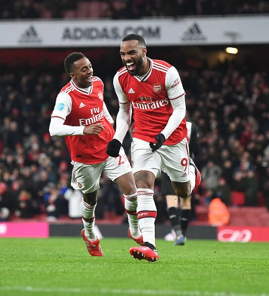 Arsenal's Lacazette Scores Fourth Goal in Emirates Thrashing of Newcastle (2019-20)