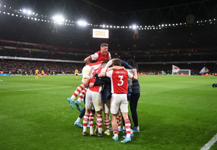 Framed Print : Arsenal's Lacazette Scores Second Goal: Arsenal 2-0 Wolverhampton Wanderers, Premier League 2021-22 Framed Print : Arsenal's Lacazette Scores Second Goal: Arsenal 2-0 Wolverhampton Wanderers, Premier League 2021-22