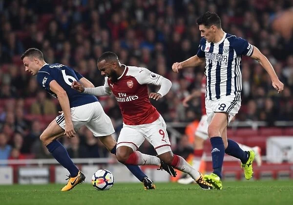 Arsenal's Lacazette Tripped by Evans and Barry in Premier League Clash vs. West Bromwich Albion