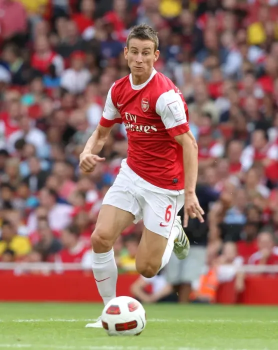 Framed Print : Arsenal's Laurent Koscielny in Action Against AC Milan: A 1-1 Draw at Emirates Cup, 2010 Framed Print : Arsenal's Laurent Koscielny in Action Against AC Milan: A 1-1 Draw at Emirates Cup, 2010