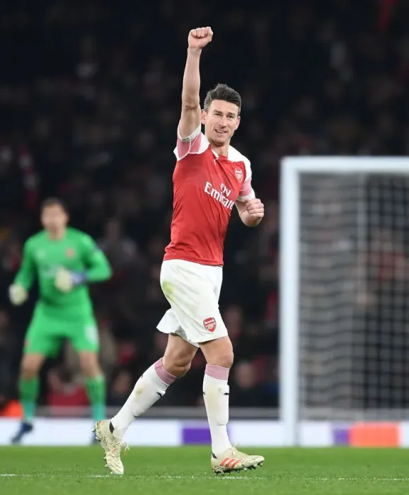 Framed Print : Arsenal's Laurent Koscielny Bids Farewell: Arsenal vs Qarabag, UEFA Europa League, December 2018