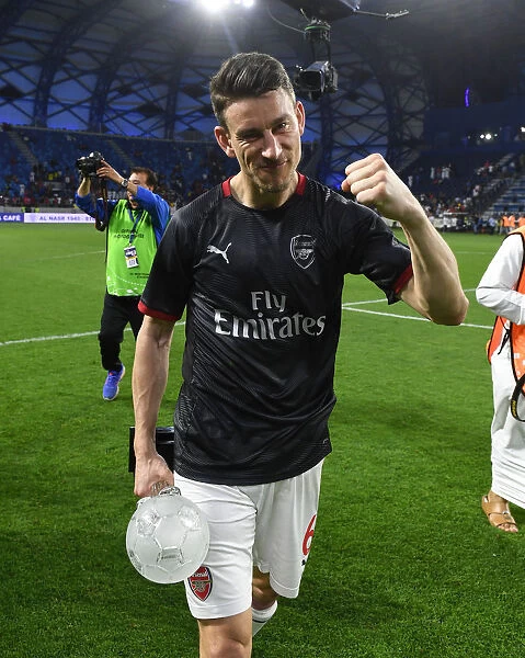 Arsenal's Laurent Koscielny Post-Match at Al-Nasr Dubai SC, 2019