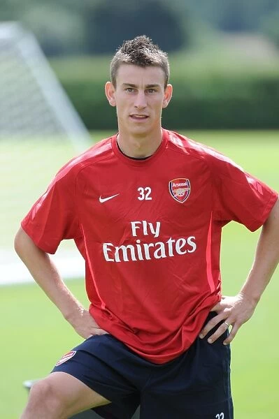 Arsenal's Laurent Koscielny at Training: Pre-Season 2010-11