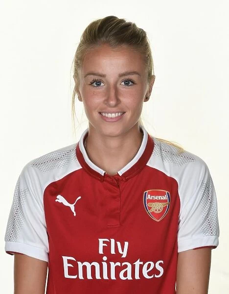 Arsenal's Leah Williamson at 2017 Women's Team Photocall