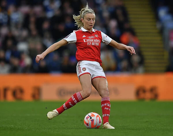 Arsenal's Leah Williamson in Action: FA Women's League Cup Final 2023 - Arsenal vs. Chelsea