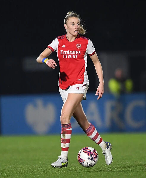 Arsenal's Leah Williamson in Action during FA WSL Match vs. Reading Women