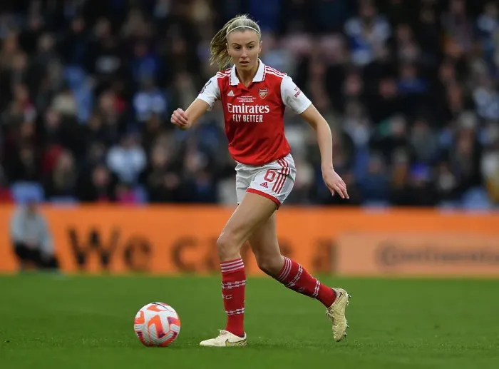 Framed Print : Arsenal's Leah Williamson Faces Off in FA Women's Continental Tyres League Cup Final Against Chelsea Framed Print : Arsenal's Leah Williamson Faces Off in FA Women's Continental Tyres League Cup Final Against Chelsea