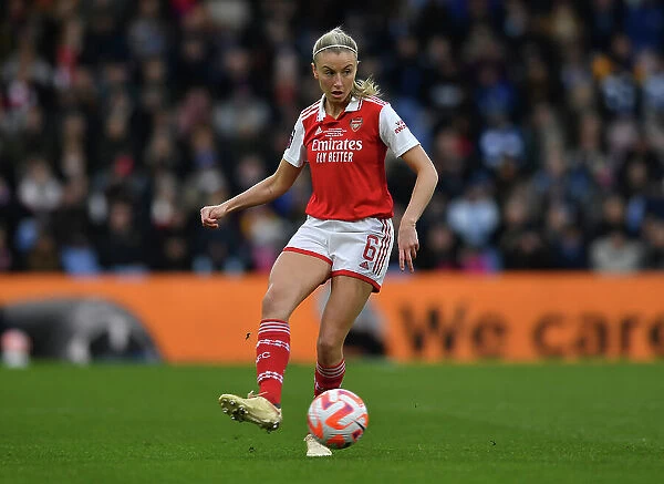 Arsenal's Leah Williamson Goes Head-to-Head in FA WSL Cup Final Clash Against Chelsea