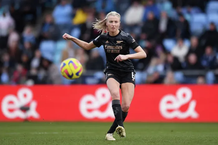 Framed Print : Arsenal's Leah Williamson Goes Head-to-Head with Manchester City in FA Women's Super League Showdown Framed Print : Arsenal's Leah Williamson Goes Head-to-Head with Manchester City in FA Women's Super League Showdown