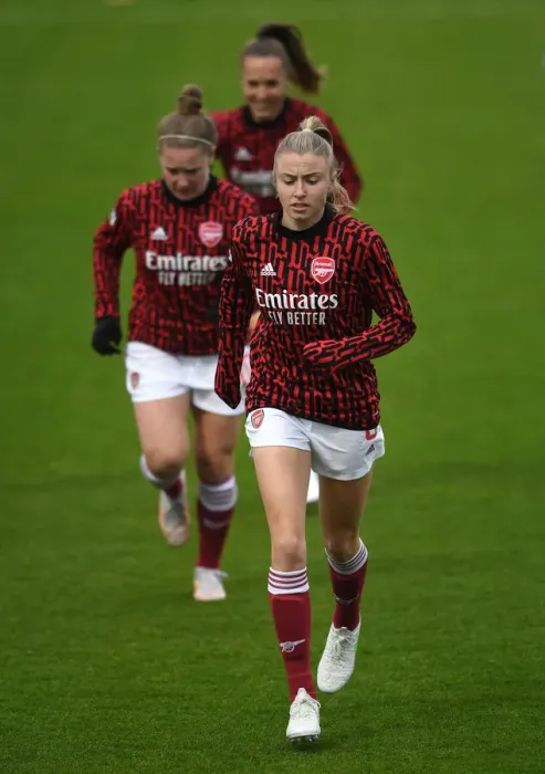 Framed Print : Arsenal's Leah Williamson Prepares for West Ham Clash in Empty Meadow Park (Arsenal Women vs. West Ham United Women, FA WSL 2021) Framed Print : Arsenal's Leah Williamson Prepares for West Ham Clash in Empty Meadow Park (Arsenal Women vs. West Ham United Women, FA WSL 2021)