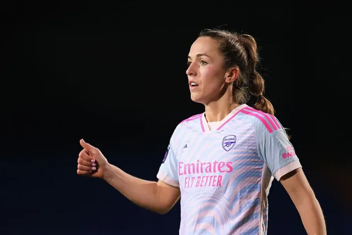 Framed Print : Arsenal's Lia Waelti Reacts During Liverpool vs Arsenal Women's Super League Clash Framed Print : Arsenal's Lia Waelti Reacts During Liverpool vs Arsenal Women's Super League Clash
