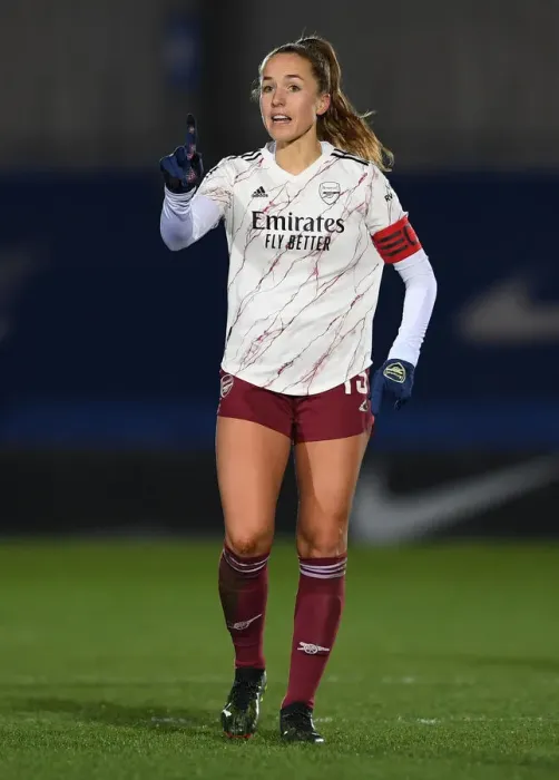 Framed Print : Arsenal's Lia Walti in Action against Chelsea Women in FA WSL Clash