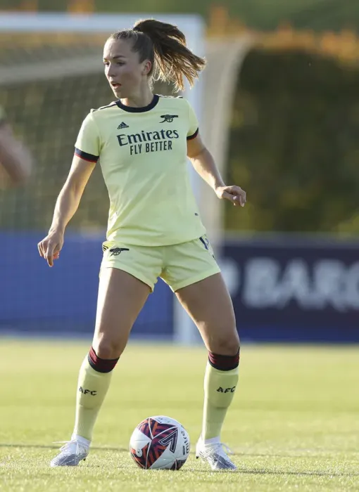 Framed Print : Arsenal's Lia Walti in Action: Everton vs Arsenal FA WSL Clash Framed Print : Arsenal's Lia Walti in Action: Everton vs Arsenal FA WSL Clash