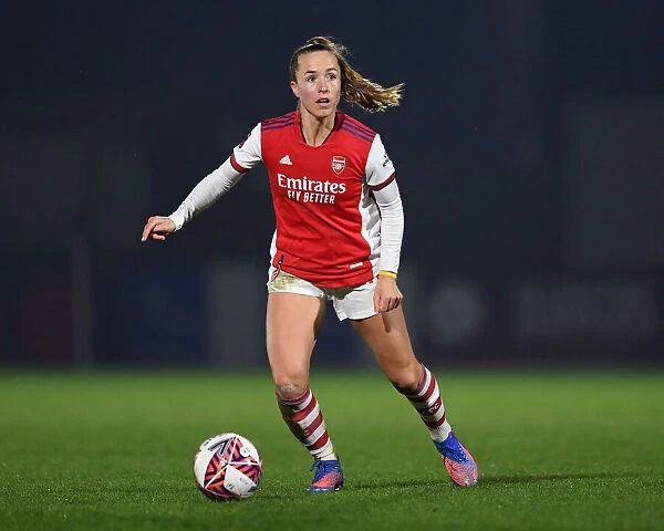 Arsenal's Lia Walti in Action: FA WSL Match - Arsenal Women vs Reading Women (2021-22)