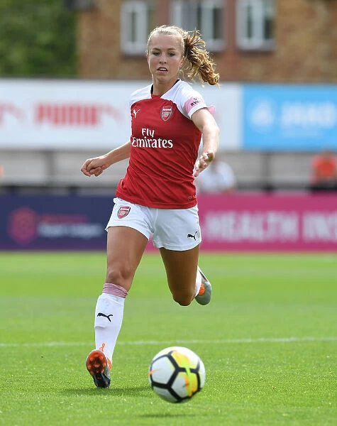 Arsenal's Lia Walti in Action against West Ham United Women in Continental Cup