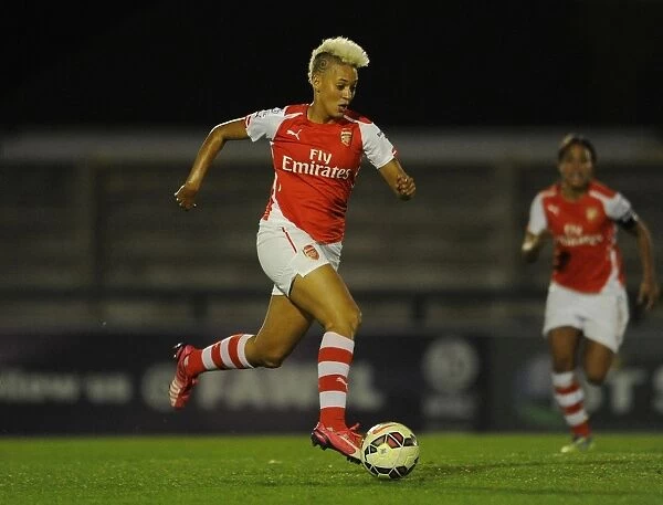 Arsenal's Lianne Sanderson in Action: Arsenal Ladies vs. Bristol Academy (April 2015)