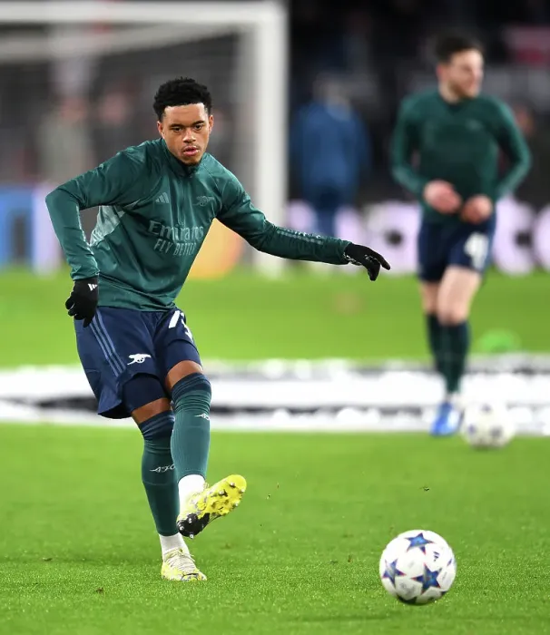 Framed Print : Arsenal's Lino Sousa Prepares for PSV Eindhoven Showdown in 2023-24 Champions League