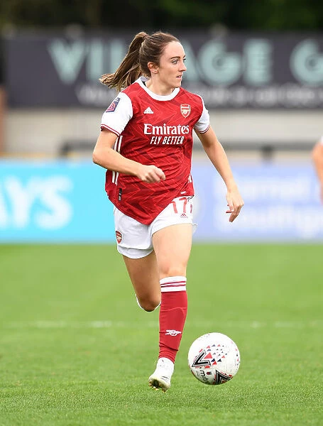 Arsenal's Lisa Evans in Action: FA WSL Match vs Reading Women, 2020-21