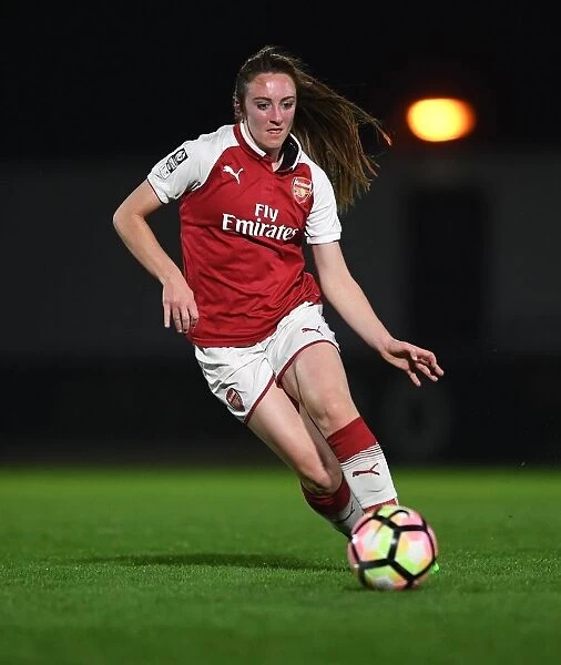 Arsenal's Lisa Evans in Action during Women's Super League Match