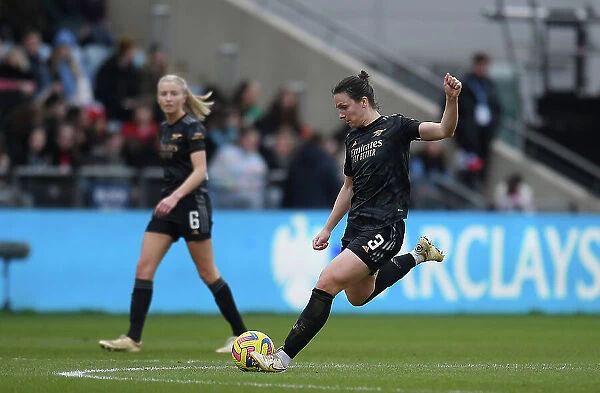 Arsenal's Lotte Wubben-Moy in Action against Manchester City - FA Women's Super League 2022-23
